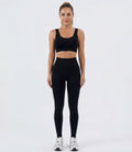 Serenity Ribbed Seamless Set – Sports Bra & Legging